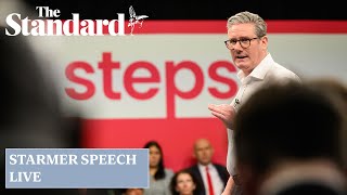 Keir Starmer speech in full: watch Labour leader give first major speech of election campaign