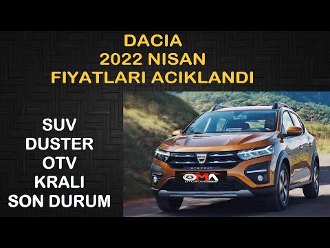 DACİA 2022 NİSAN