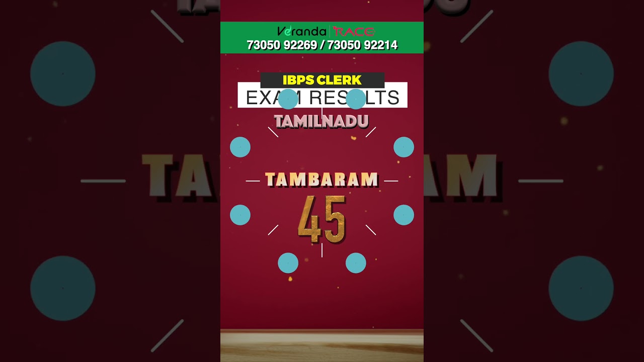 IBPS Clerk Prelims Result | Branch Wise | Veranda Race Banking