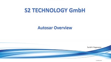 Introduction to AUTOSAR l What is AUTOSAR l AUTOSAR video Tutorial