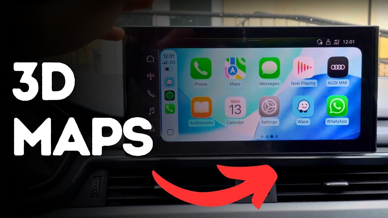 Как включить 3D-карты в Apple CarPlay?