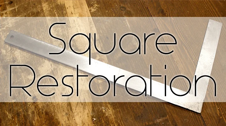 Borghese - DIY Restore an old rusty square.