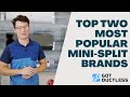 Top two most popular minisplit brands in the usa mitsubishi vs lg minisplit systems