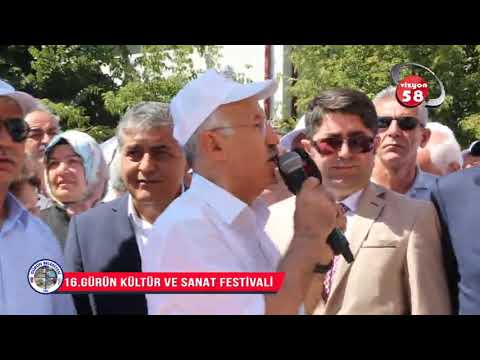 16 GÜRÜN KÜLTÜR VE SANAT FESTİVALİ VİZYON 58 TV 2018