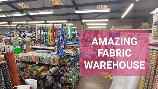 VISIT BARRY'S FABRIC WAREHOUSE WITH ME | Birmingham fabric shop