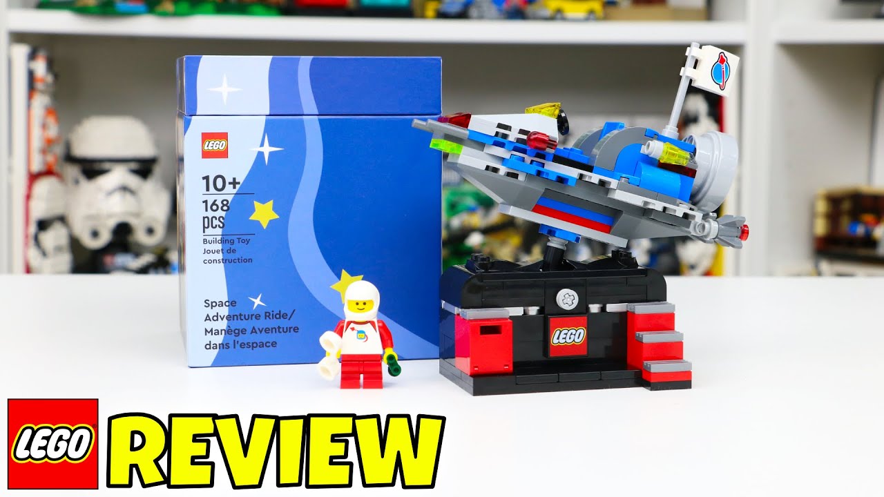 LEGO Space Adventure Ride Review 🚀 Bricktober Gift from Toys 'R