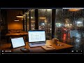 POV: ☕Warm Relaxing Music with Cozy Coffee Shop for Deep Working, Coding Studying, Sleeping