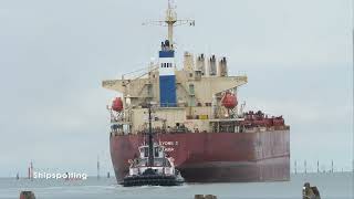 ALCYONE I  - IMO 9237113 - Ship Spotting 4K