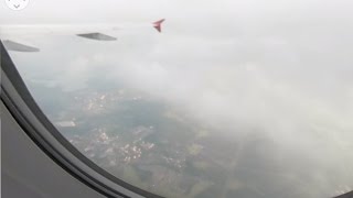 360° Virtual Reality video porthole view from Airbus A320 Aeroflot (part 6)