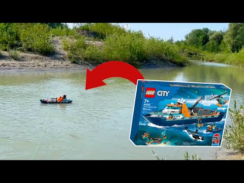 Will this LEGO ship float in a real river?!