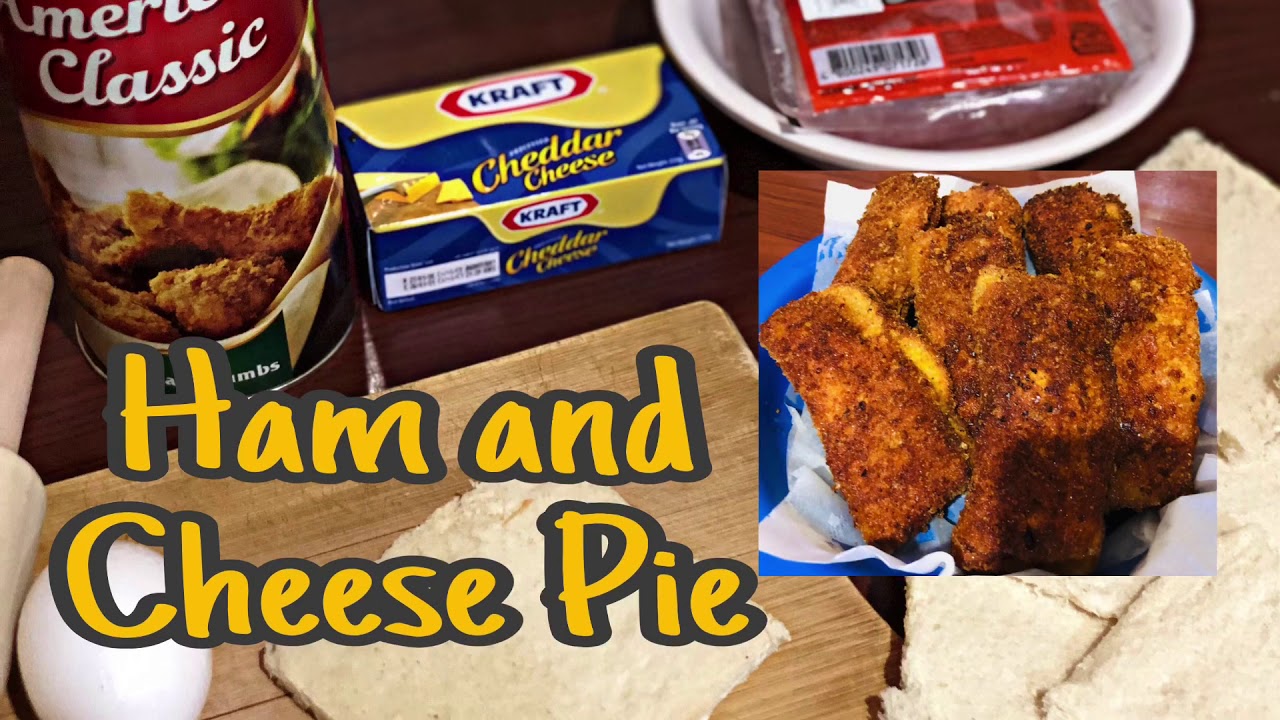 Ham and Cheese Pie Recipe Girlie Licious YouTube