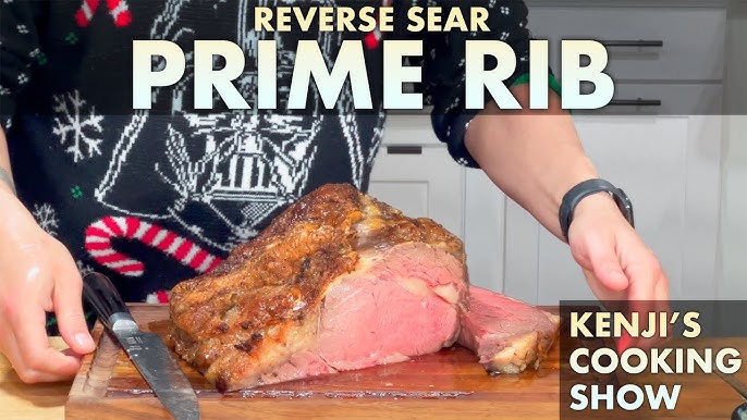 Roasted and Reverse Seared Prime Rib Recipe
