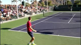 Grigor Dimitrov Practice 2017 BNP Paribas Open Indian Wells