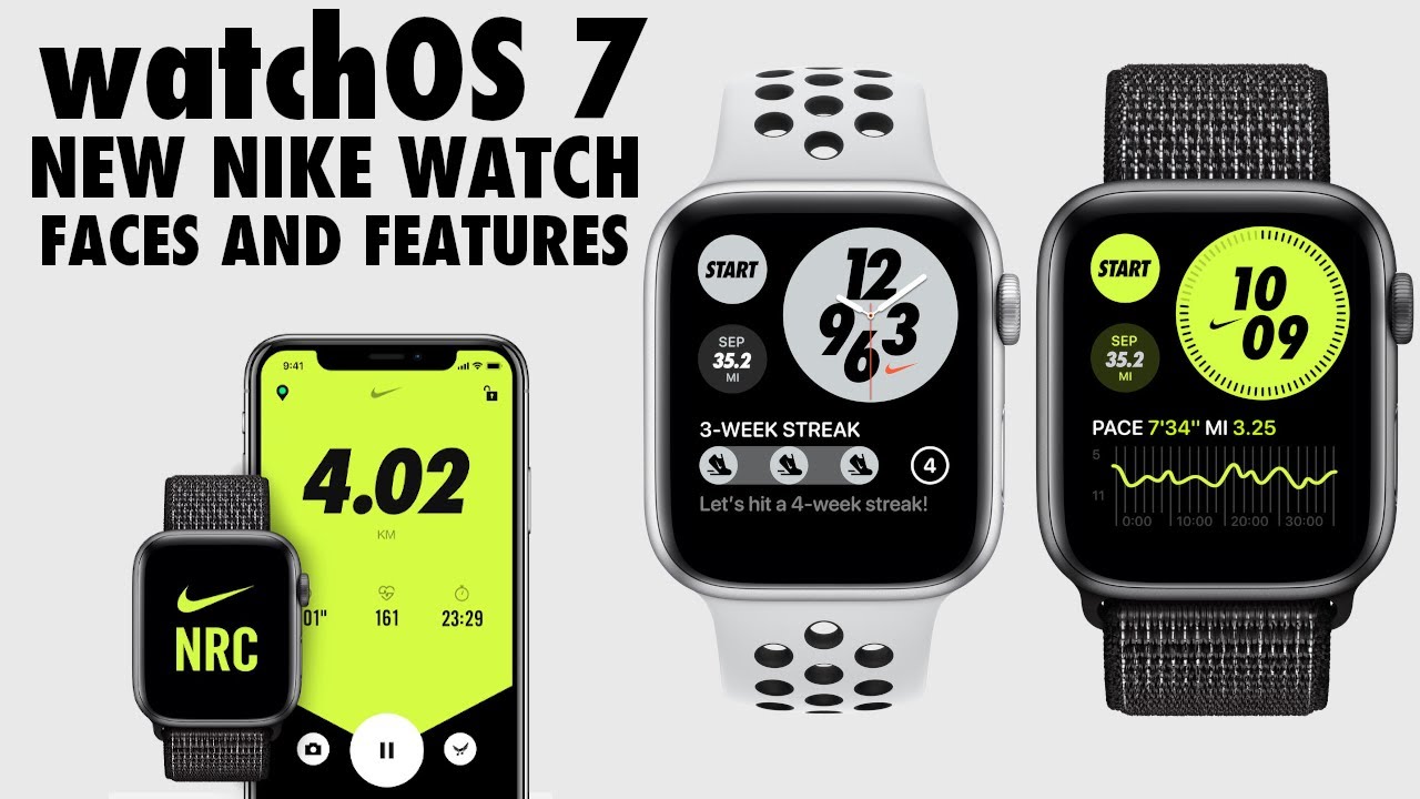 nike watch face apple watch