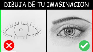 Como DIBUJAR un OJO REALISTA de la IMAGINACIÓN | Esteban Arts