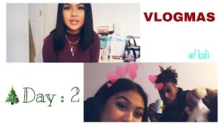 Wait ... he dragged me where ?!? || Vlogmas Day 2