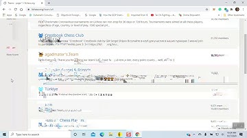 Joining a Team Room in Lichess.org