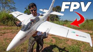 O MELHOR AVIÃO RC FPV? 🏆 Batemos +100km/h com o Beluga Atom 4S do Letizio!