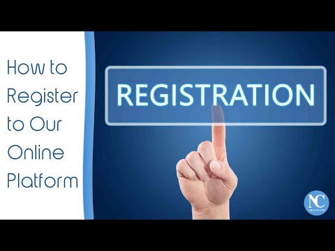 How do I register as a student on the Nile Center LMS?