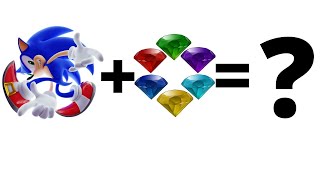 Sonic + 6 Chaos Emeralds = ? Imperfect Super Sonic?