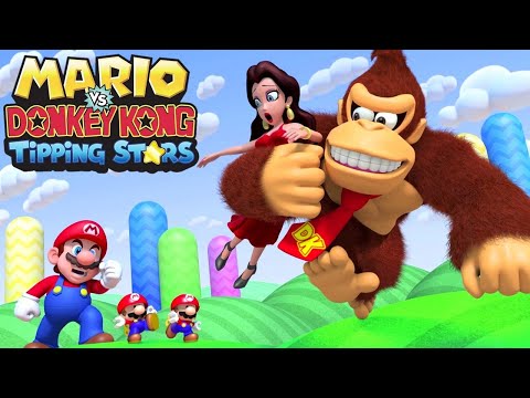 Mario Vs. Donkey Kong: Tipping Stars - Full Game Walkthrough