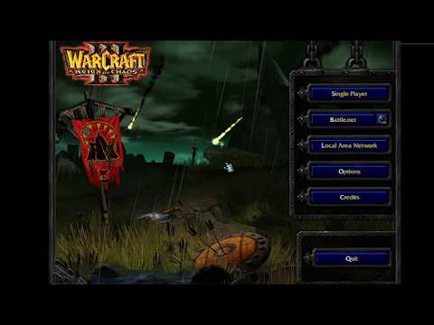 Warcraft 3 Login Screen (Reign of Chaos)