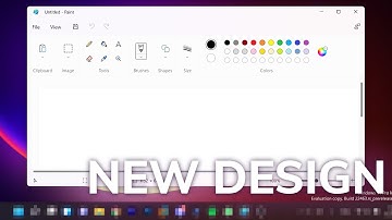 New Paint App in Windows 11