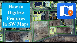 SW Maps: How To Digitize Features In SW Maps screenshot 4