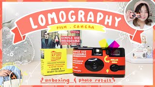 📸  LOMOGRAPHY simple use film camera | Reload & Photo Result | Camera Review
