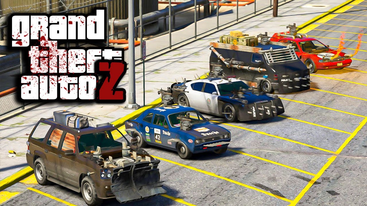 GTA V ZOMBIES - TODOS NOSSOS CARROS DE APOCALIPSE ZOMBIE! EP51