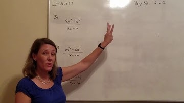 Algebra 2 lesson 17