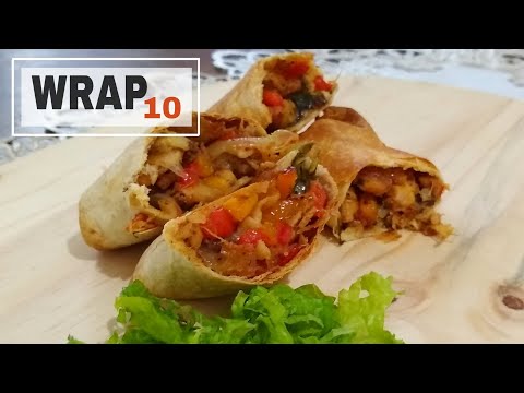 Vídeo: Como Fazer Um Burrito De Frango