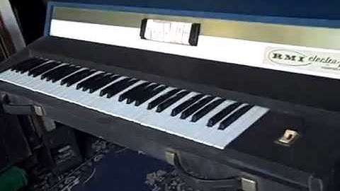 RMI Harpsichord Piano Rocky Mount Instrument Co. Electric Harpsichord 1960s 1970s