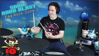 Sonic Robo Blast 2 Has Fantastic Music! Egg Rock Zone 2 On Drums!