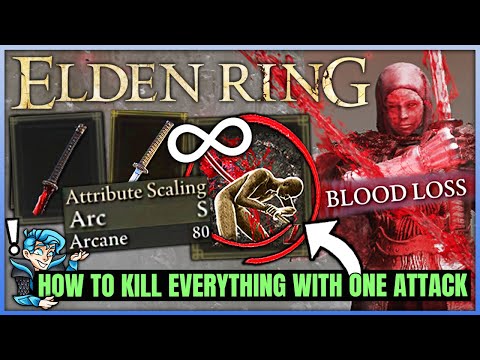 Arcane Bleed is INSANELY OP Now - EVERY ATTACK = Bleed - New Best Bleed Build Guide - Elden Ring!