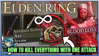 Arcane Bleed is INSANELY OP Now - EVERY ATTACK = Bleed - New Best Bleed Build Guide - Elden Ring!