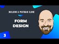 Creating the ui design building a postman clone course
