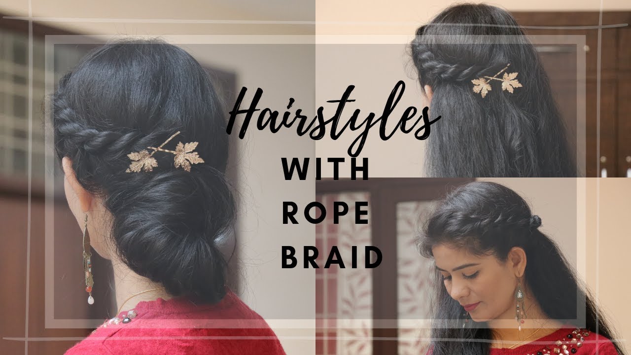 Hairstyles With Rope Braid | Classic Updo With Rope Braid | Hairstyle ...
