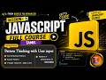 JavaScript Session 12 Tamil | Patterns: Square, Triangle, Reverse, Right + setTimeout Animation