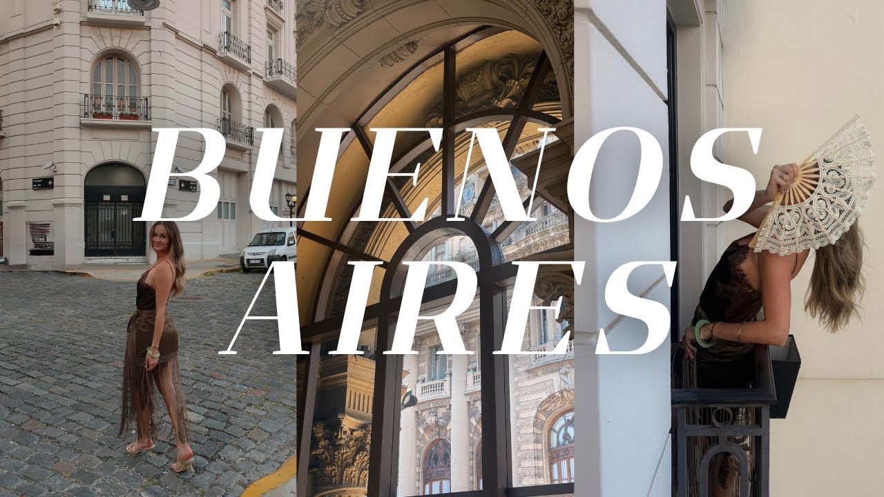 BUENOS AIRES I city tour, tango, favourite streets/areas, markets, rooftop recommendation + more!
