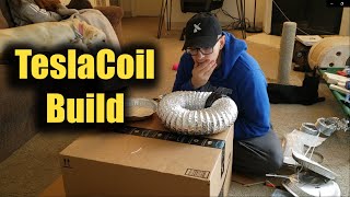 Homemade SGTC Tesla Coil Build - (Almost) Finished