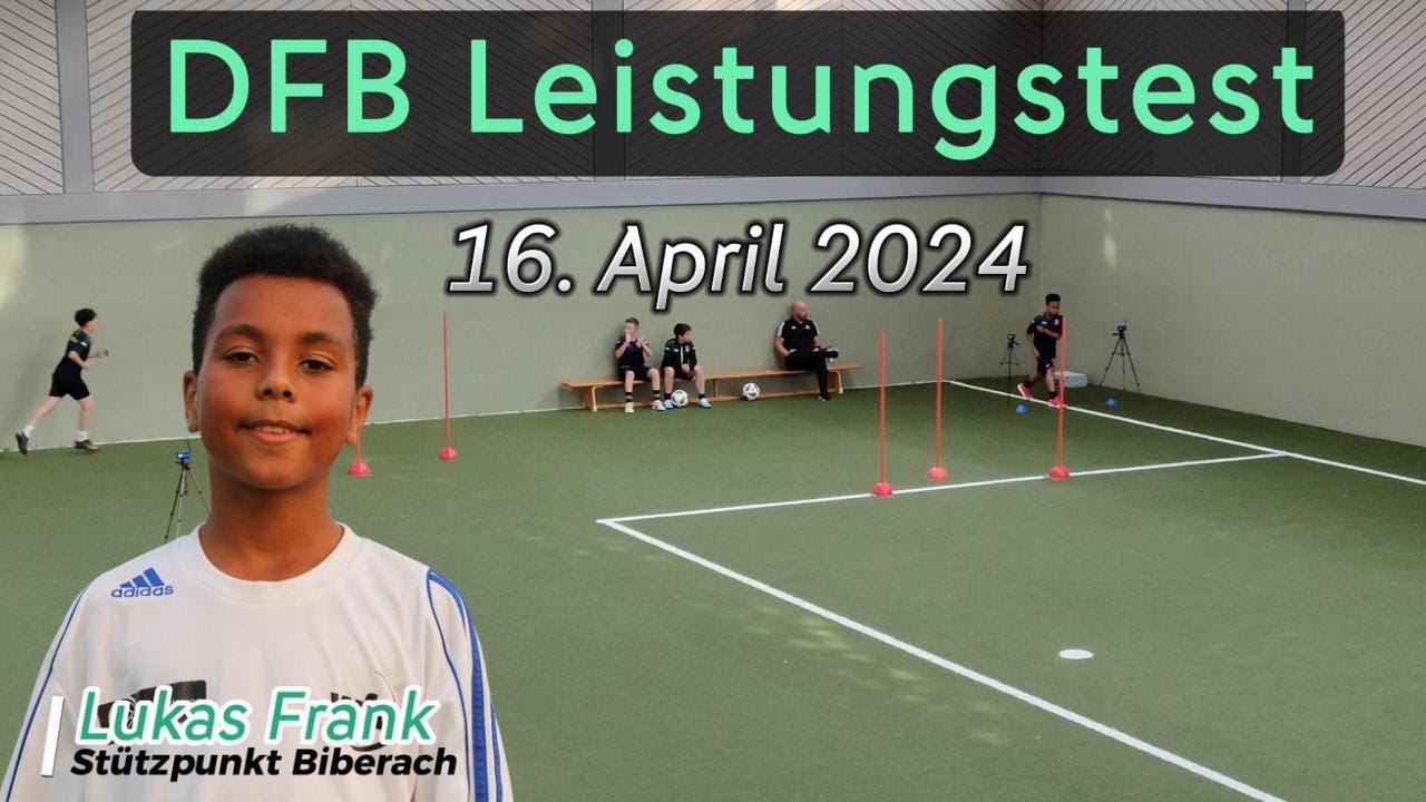 DFB Leistungstest 2024: U12 - Nachholtermin - Trotz Schuh-Panne volle Power! 💪⚽️ 