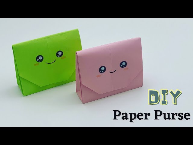 DIY Paper Purse - Step-by-Step Tutorial