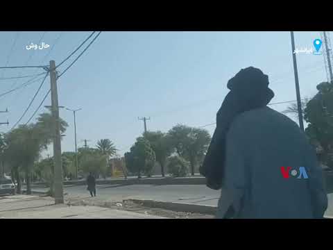 تصاویری از تردد خودروهای نظامی در خیابان های ایرانشهر