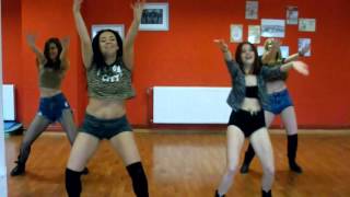 Demarco - Tilt Ova - Tilt Ova Riddim female dancehall choreography by Wild Gyals