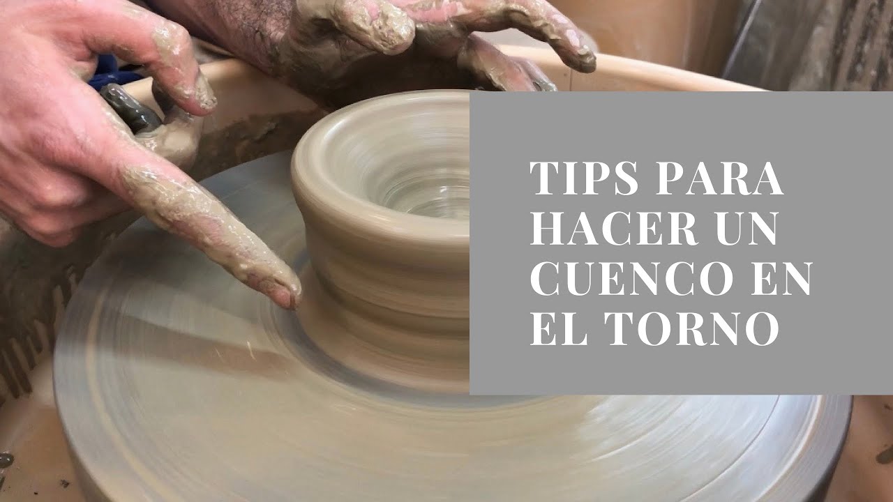 Cómo se hace un cuenco en el torno.