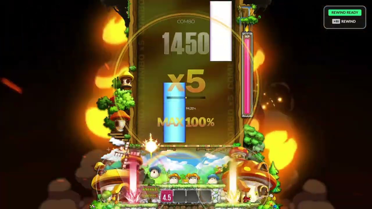 [DJMAX RESPECT V] Unwelcome School / 4B Normal / RANK A MAXCOMBO