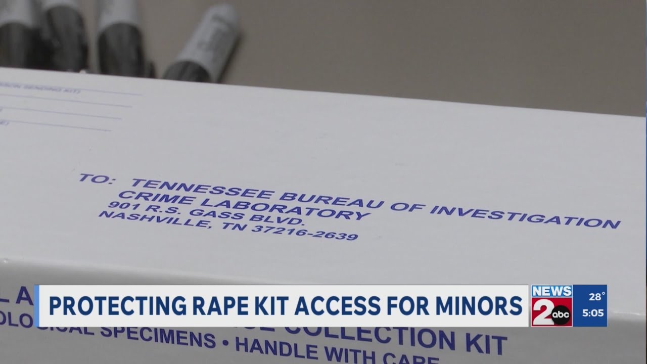 Protecting rape kit access for minors in TN