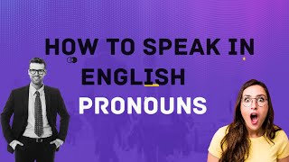 How to speak in English 
