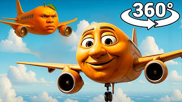 SIGMA BOY х BRAINROT but AIRPLANE Animals Part 2 VR 360°